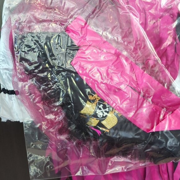 Rubie's Buccaneer Beauty Pirate Costume - Pink and Black - Size 2T NWT - Picture 4 of 4